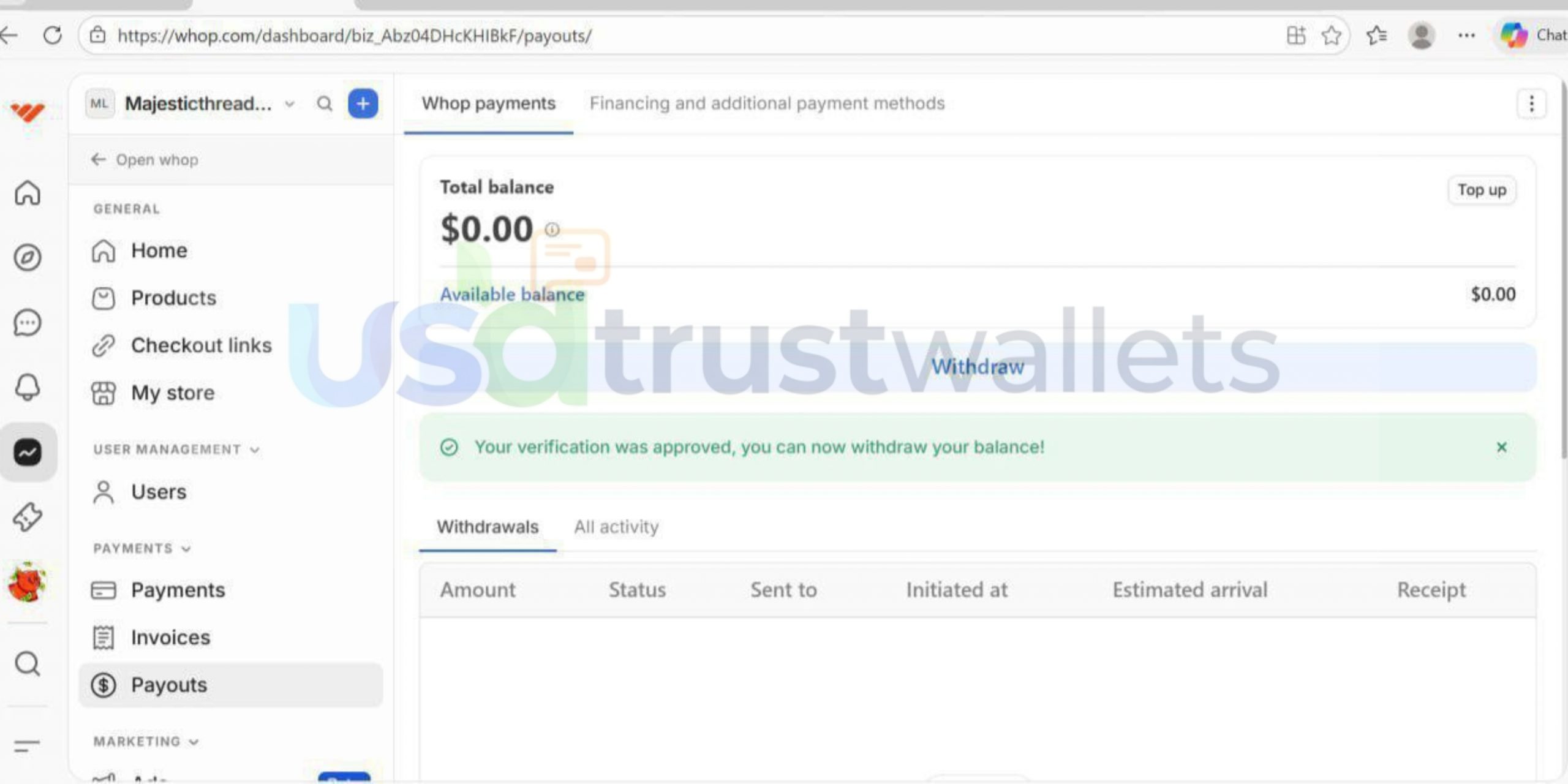 Buy Verified Business Whop Account